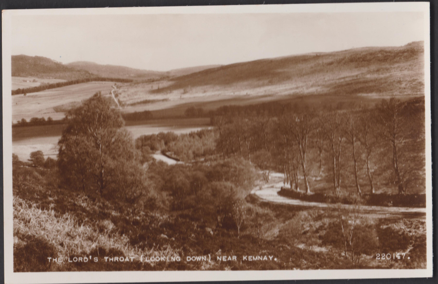 Postcard - Scotland- The Lord's Throat Near Kemney