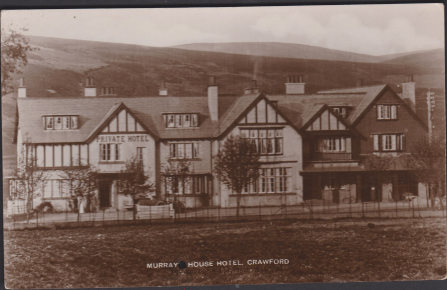 Postcard - Scotland- Murray House Hotel Crawford