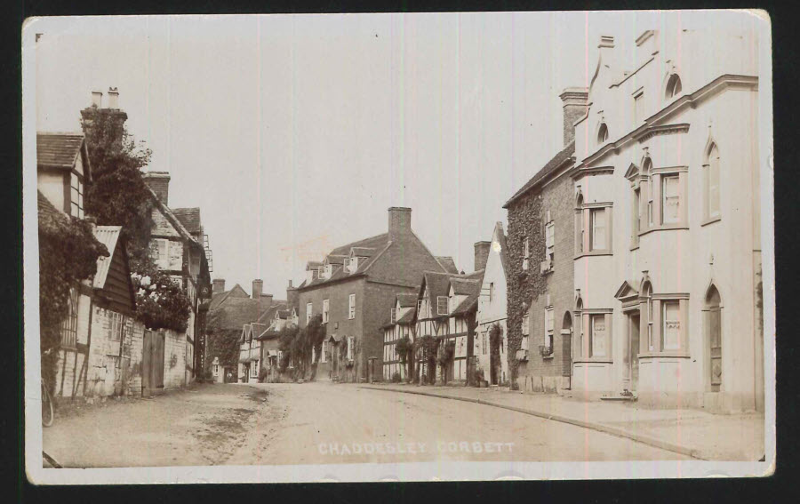 Postcard R P Worcestershire Chaddersley Corbett
