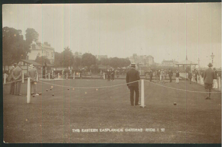 Postcard Real Photo Isle of Wight The Eastern Easplanade Ryde