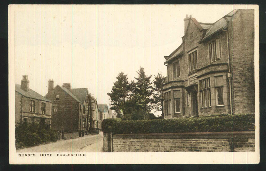 Postcard Yorkshire Nurses Home Ecclesfield - Click Image to Close