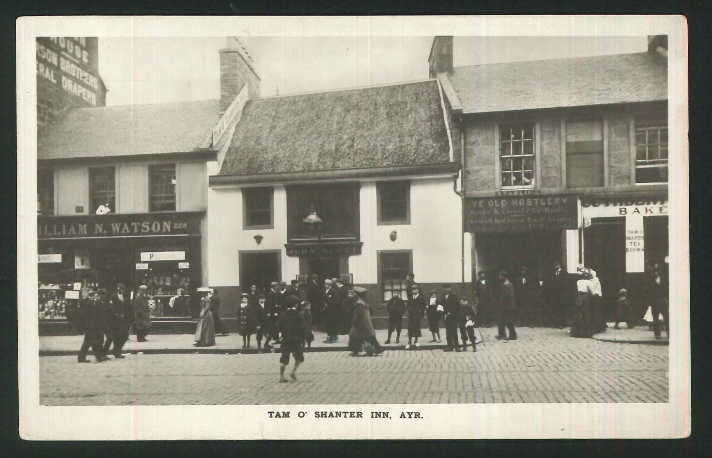 Postcard Tam O' Shanter Inn Ayr