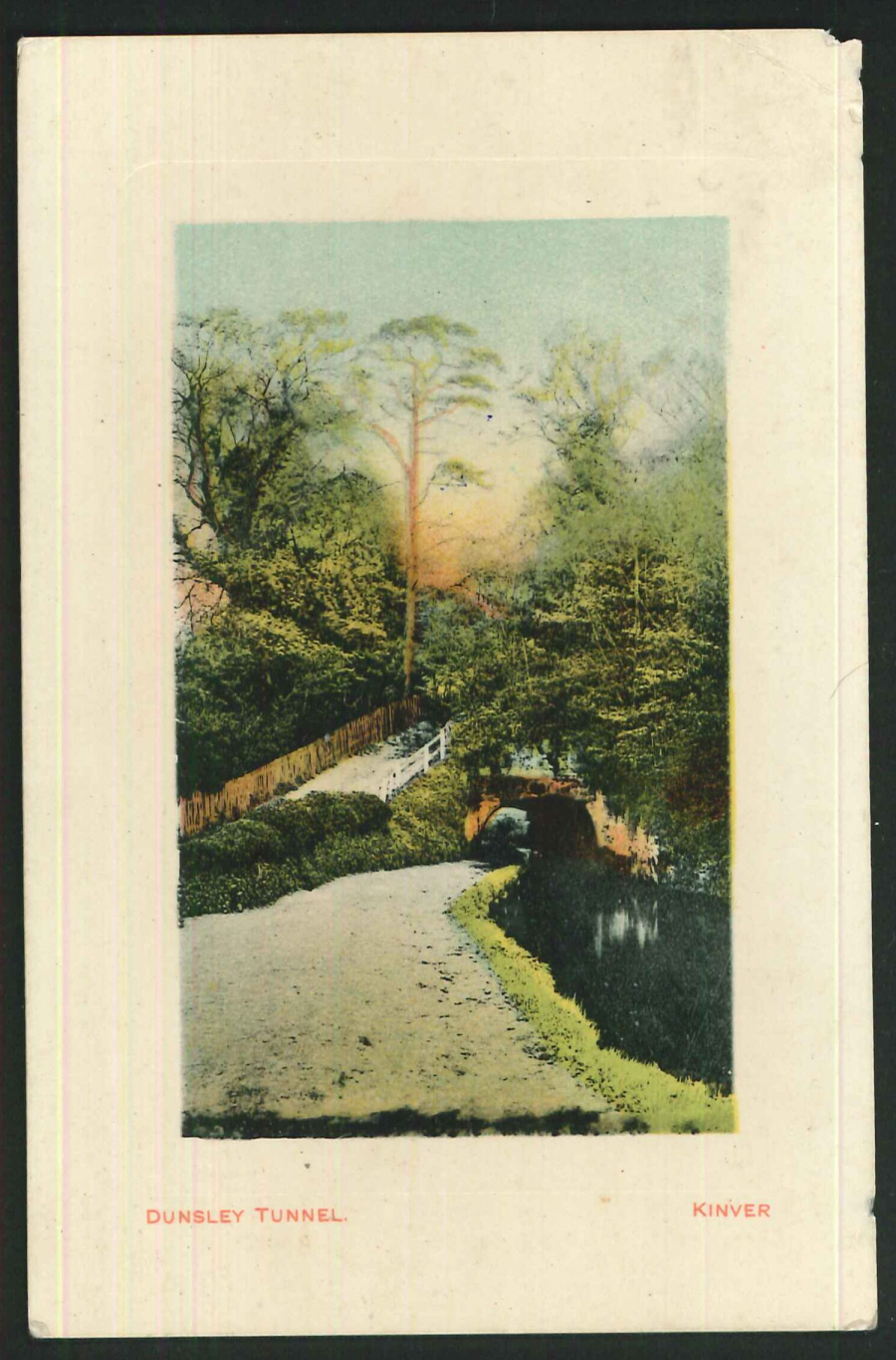 Postcard Dursley Tunnel Kinver Worcs - Click Image to Close