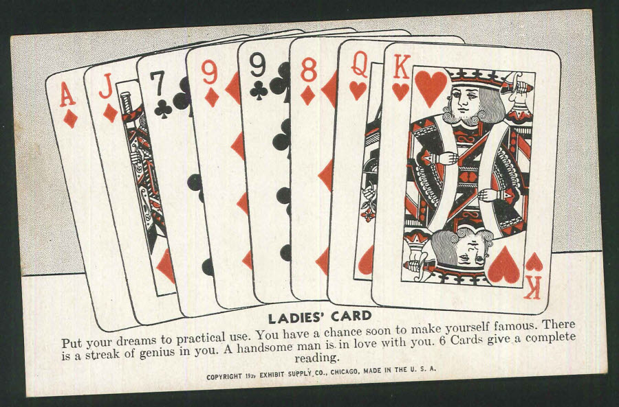 Postcard - Ladies' Card