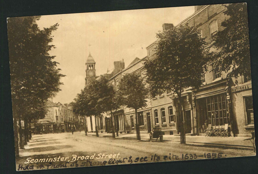 Postcard Broad Street, Leominster