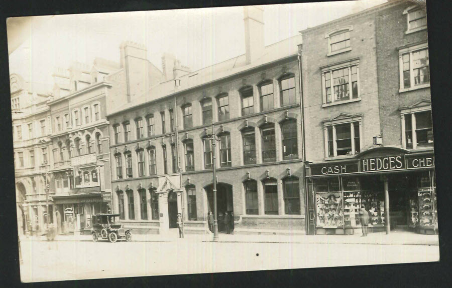 Postcard Hedges Chemists Shop Dale End Birmingham