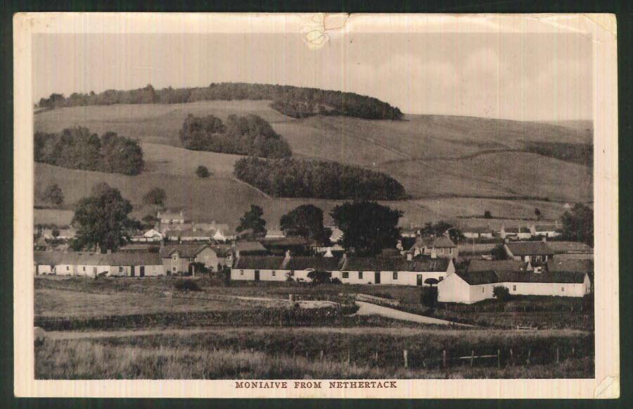 Postcard Scotland - Moniaive from Nethertrack