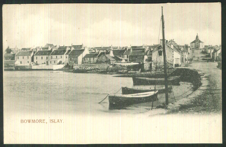 Postcard Scotland - Bowmore, Islay 1905