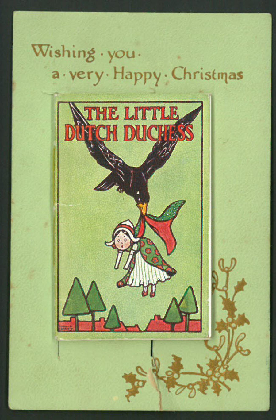 Postcard ''Wshing You a very Happy Christmas'''