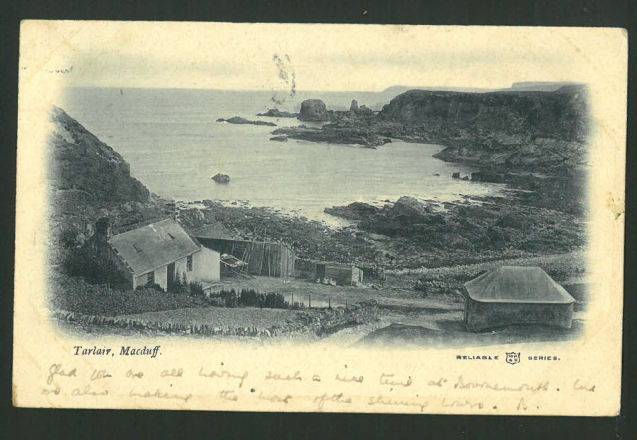Postcard Scotland - Tarlair, MacDuff 1903