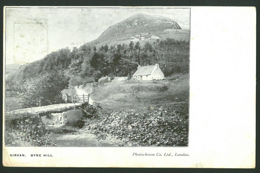 Postcard Scotland - Girvan, Byne Hill 1904 - Click Image to Close