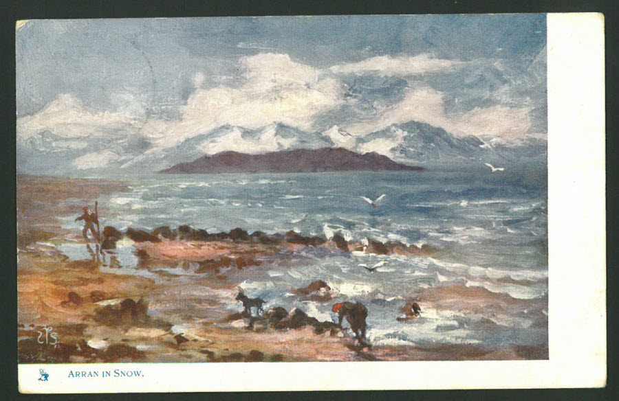 Postcard Scotland - Girvan, Louisa Drive1910 - Click Image to Close