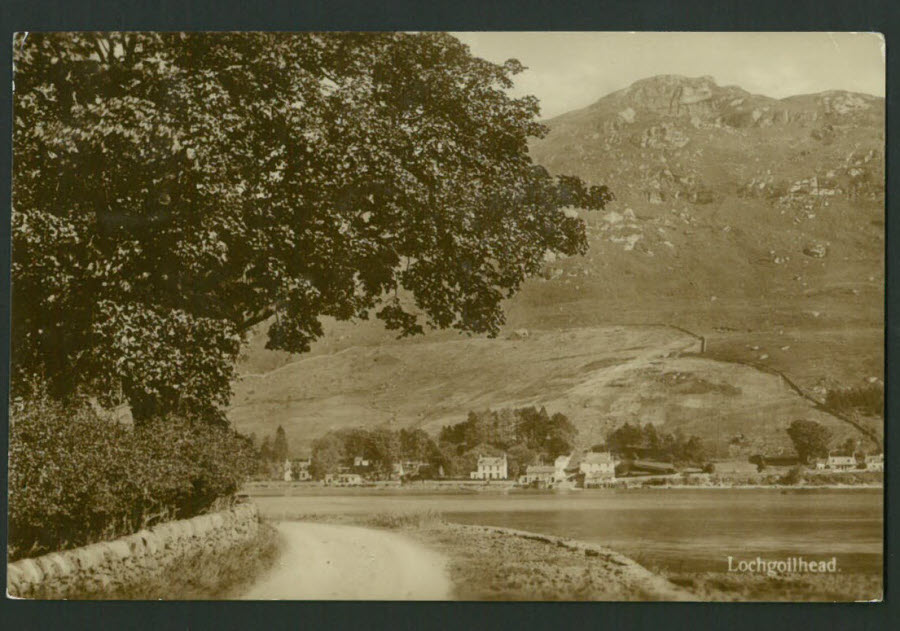 Postcard Scotland - Lochgoilhea, Argyll 1931