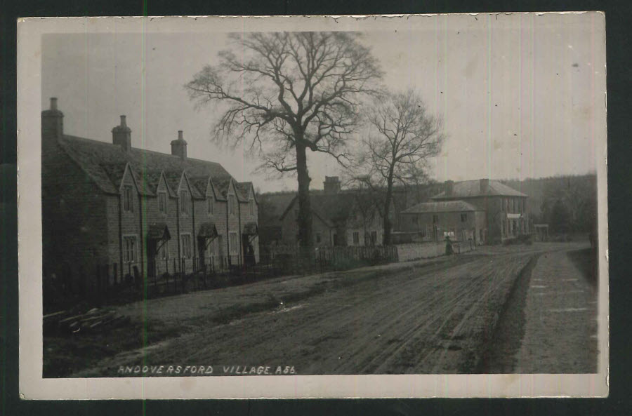 Postcard R P Gloucestershire Andovesfords Village - Click Image to Close