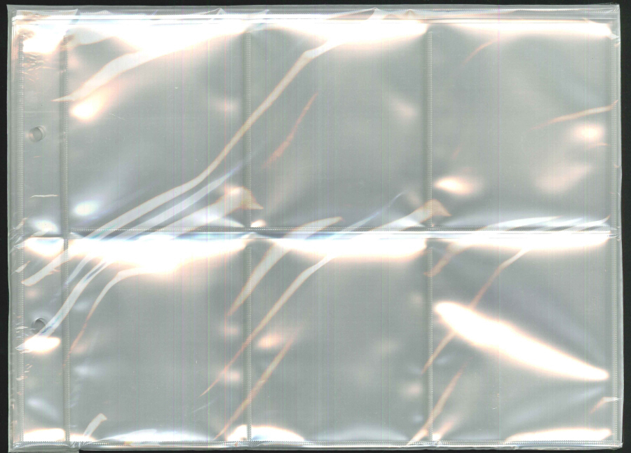 6 Pocket Cigarette Card Pages 10 per pack