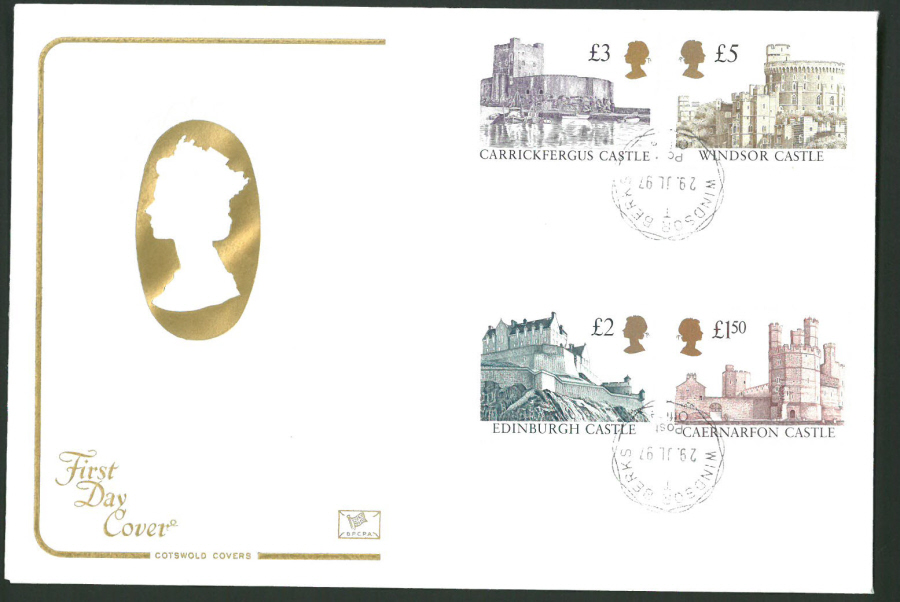 1997 Cotswold First Day Cover -High Value Defins - Windsor C D S Postmark - - Click Image to Close