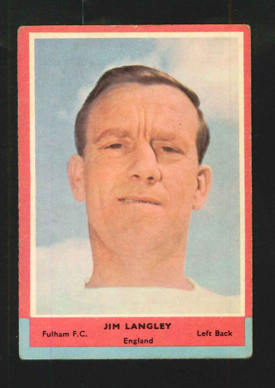 A & B C Footballers Quiz No 12 Jim Langley Fulham