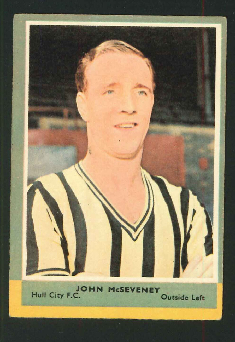 A & B C Footballers Quiz No40 John McSeveney Hull City