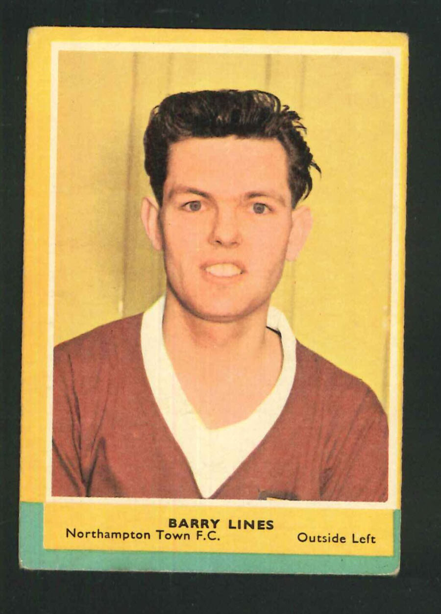 A & B C Footballers Quiz No 45 Barry Lines Northampton Town
