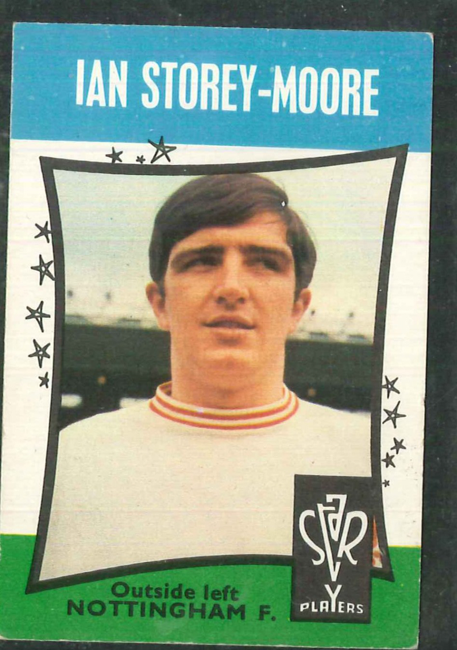 A & B C Football Star Players No1 Ian Storey-Moore Nottingham Forest