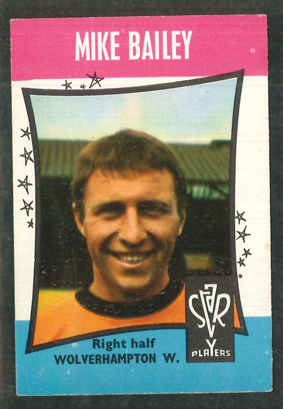 A & B C Football Star Players No 47 Mike Bailey Wolverhampton - Click Image to Close