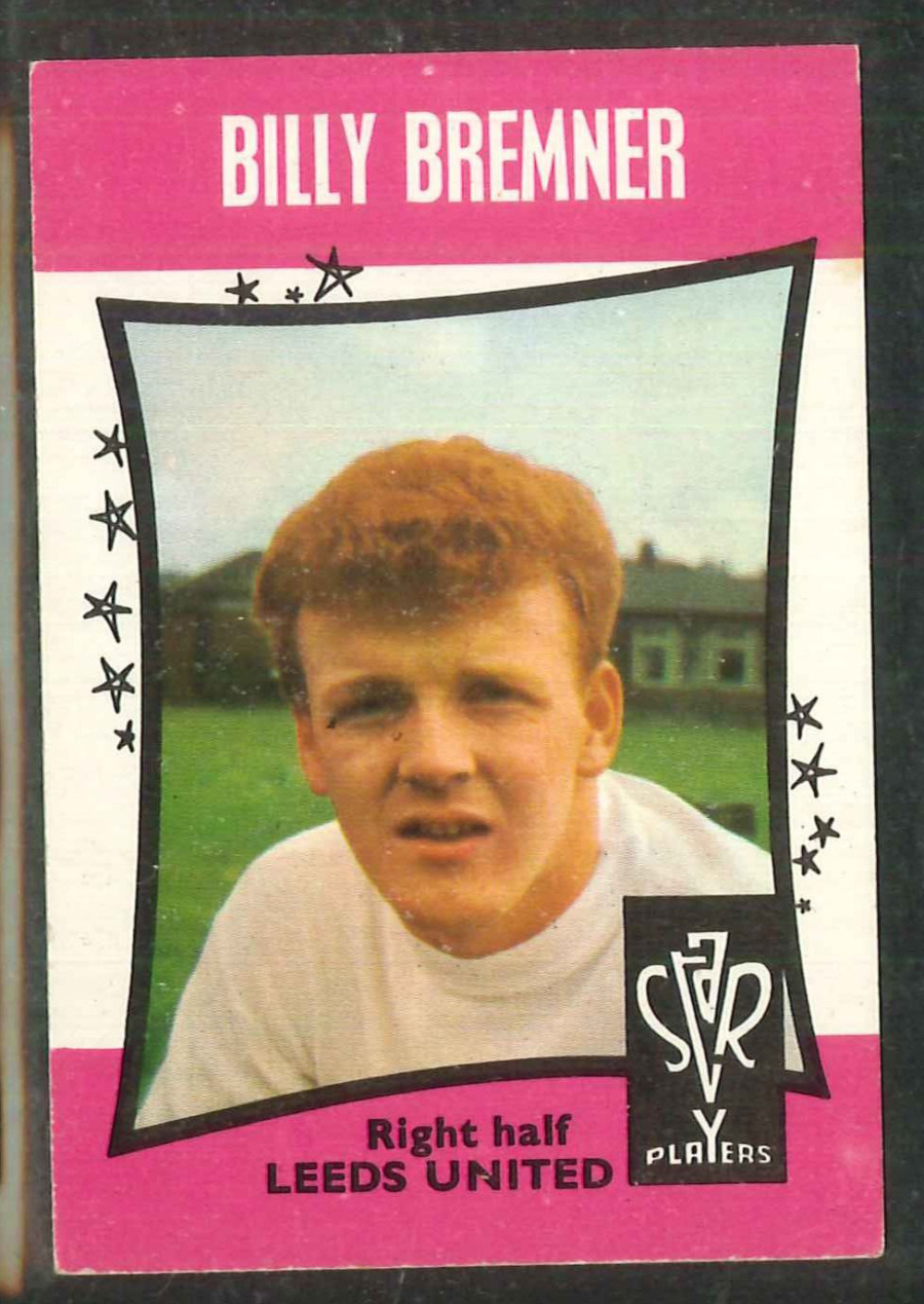 A & B C Football Star Players No 38 Billy Bremner Leeds United
