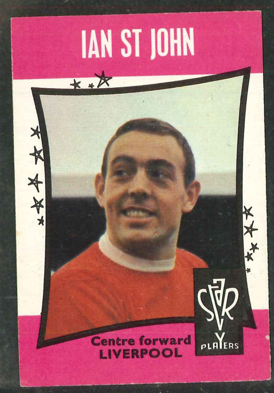 A & B C Football Star Players No 44 Ian St John Liverpool