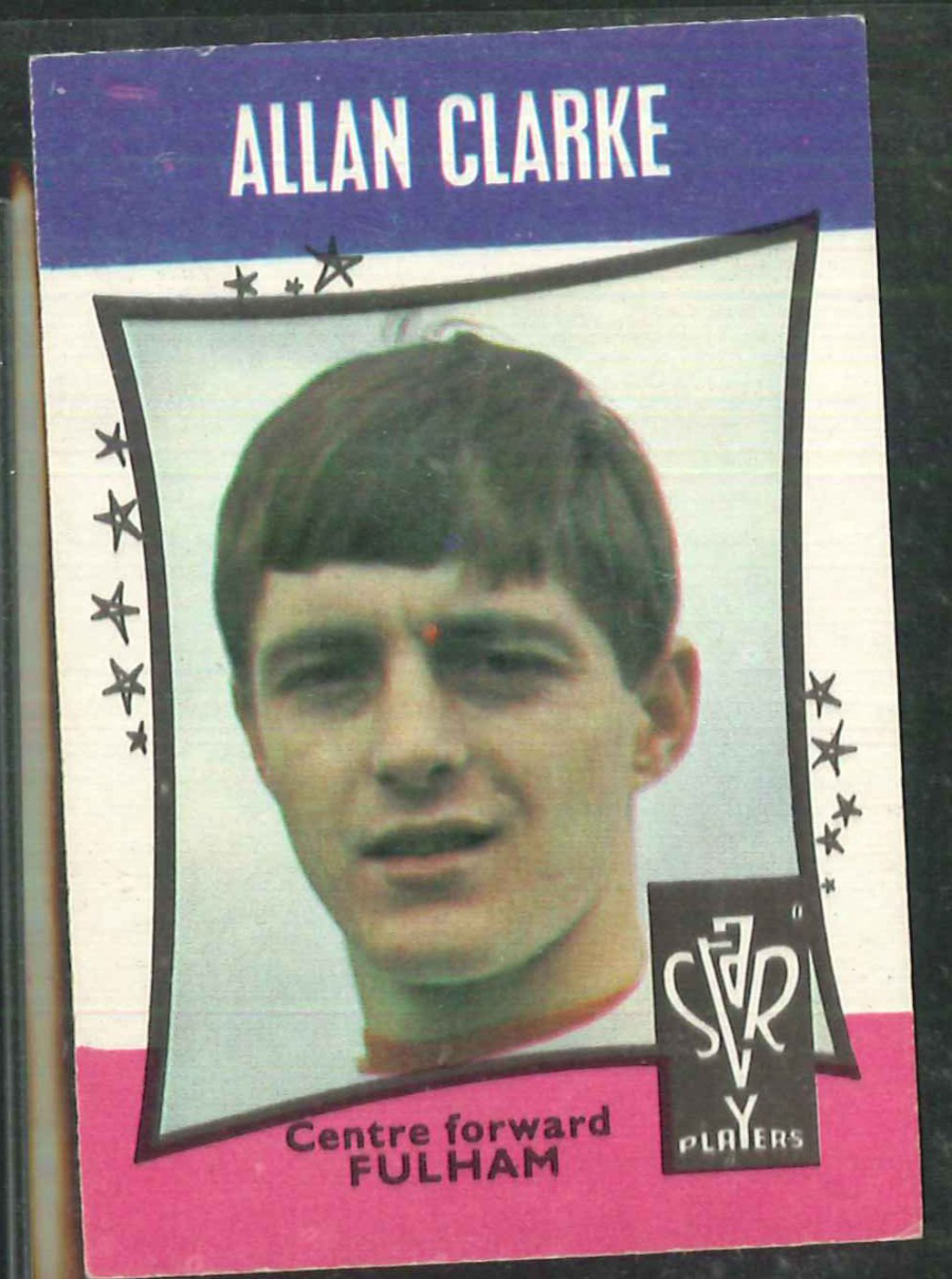 A & B C Football Star Players No 29 Alan Clarke Fulham