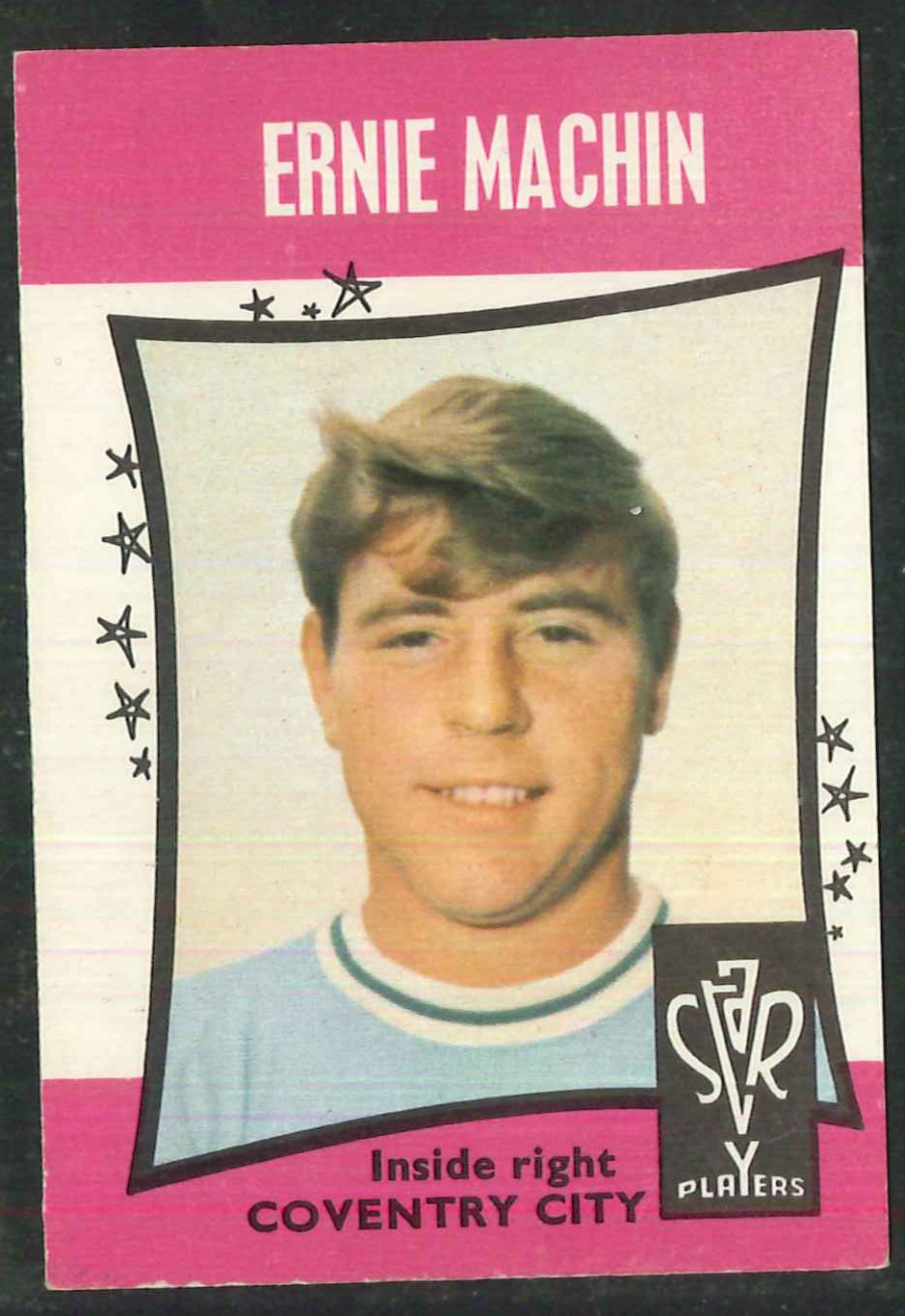 A & B C Football Star Players No 34 Ernie Machin Coventry City