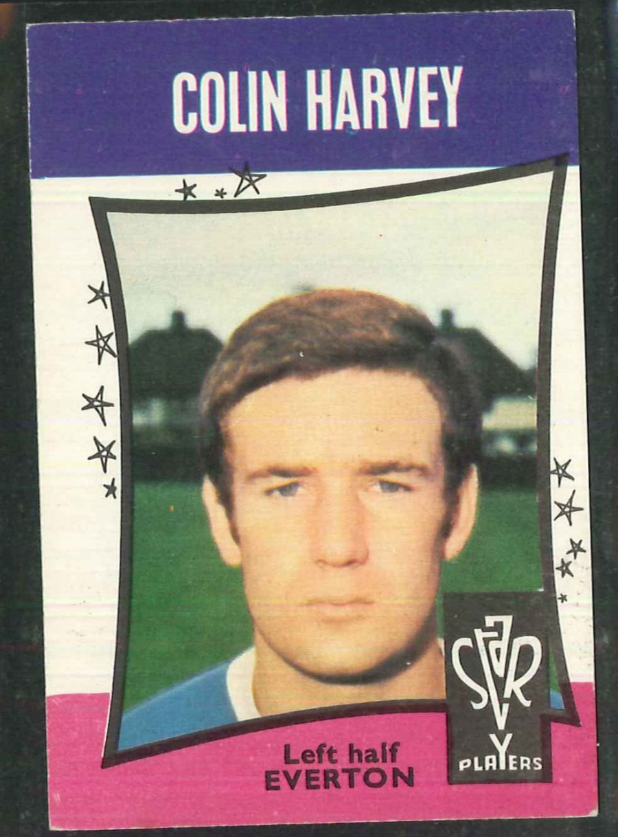 A & B C Football Star Players No 33 Colin Harvey Everton - Click Image to Close