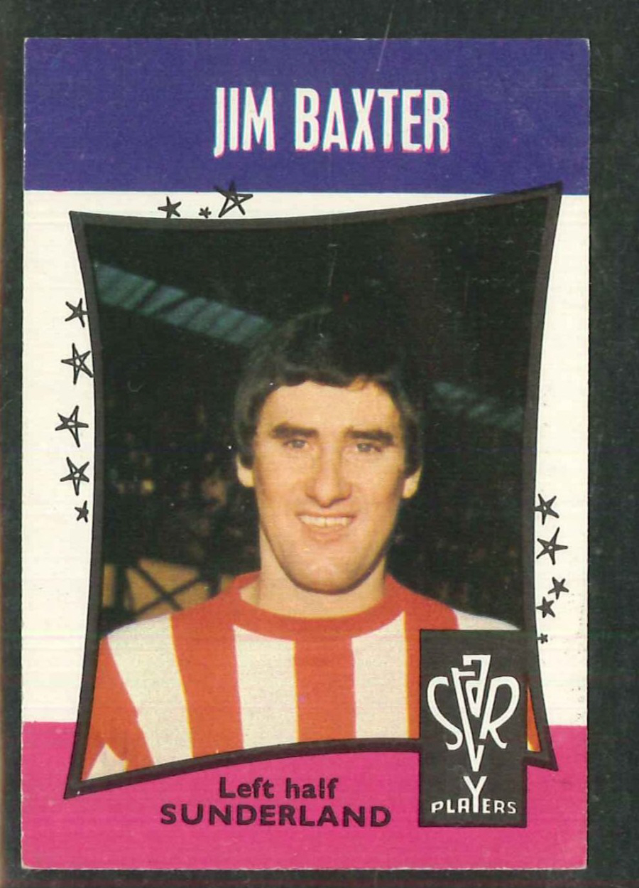 A & B C Football Star Players No 40 Jim Baxter Sunderland - Click Image to Close
