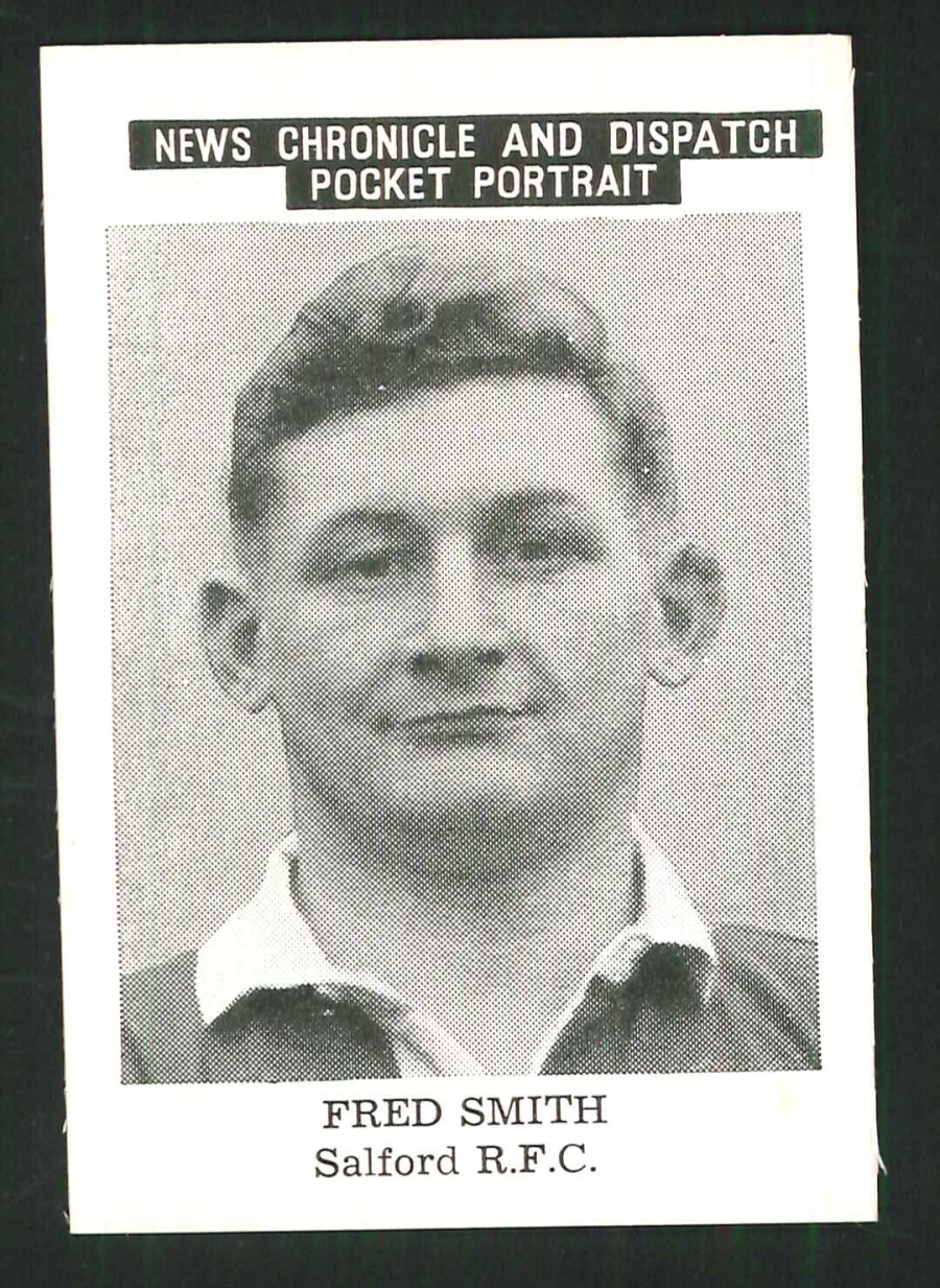 News Chronicle Salford R.F.C. Fred Smith - Click Image to Close