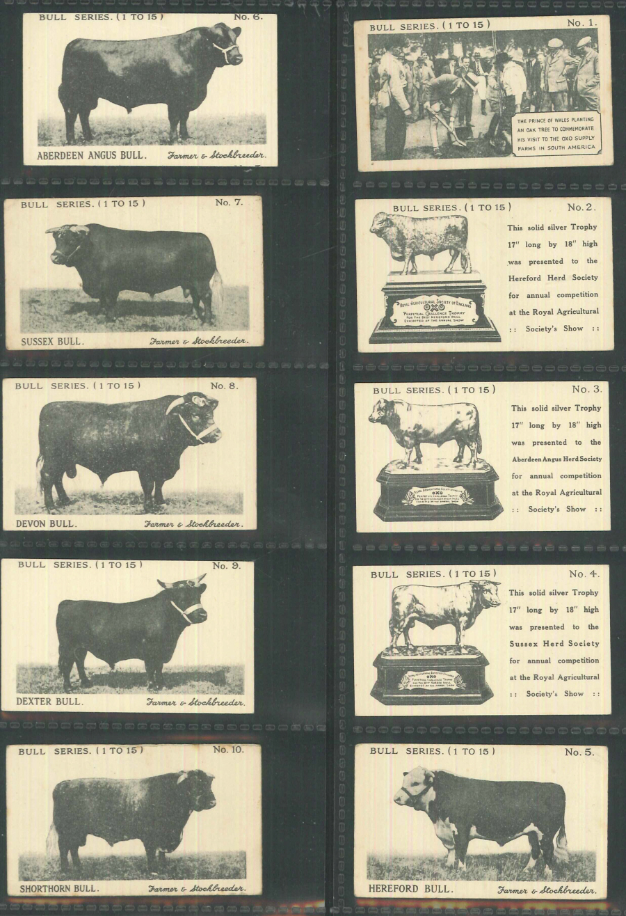 Oxo Bull Series of 15 - Click Image to Close