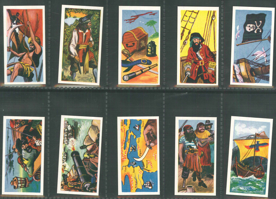 Cadet Buccaneers set of 50 cards - Click Image to Close
