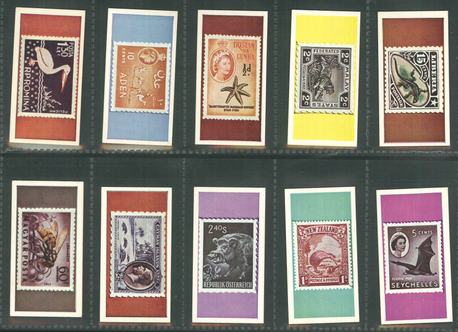 Anglo American Chewing Gum Zoo Stamps of the World series of 50 - Click Image to Close