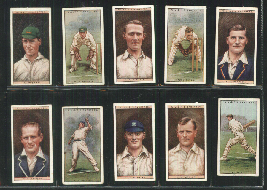 Wills Set of 50 Cricketers 2nd Series