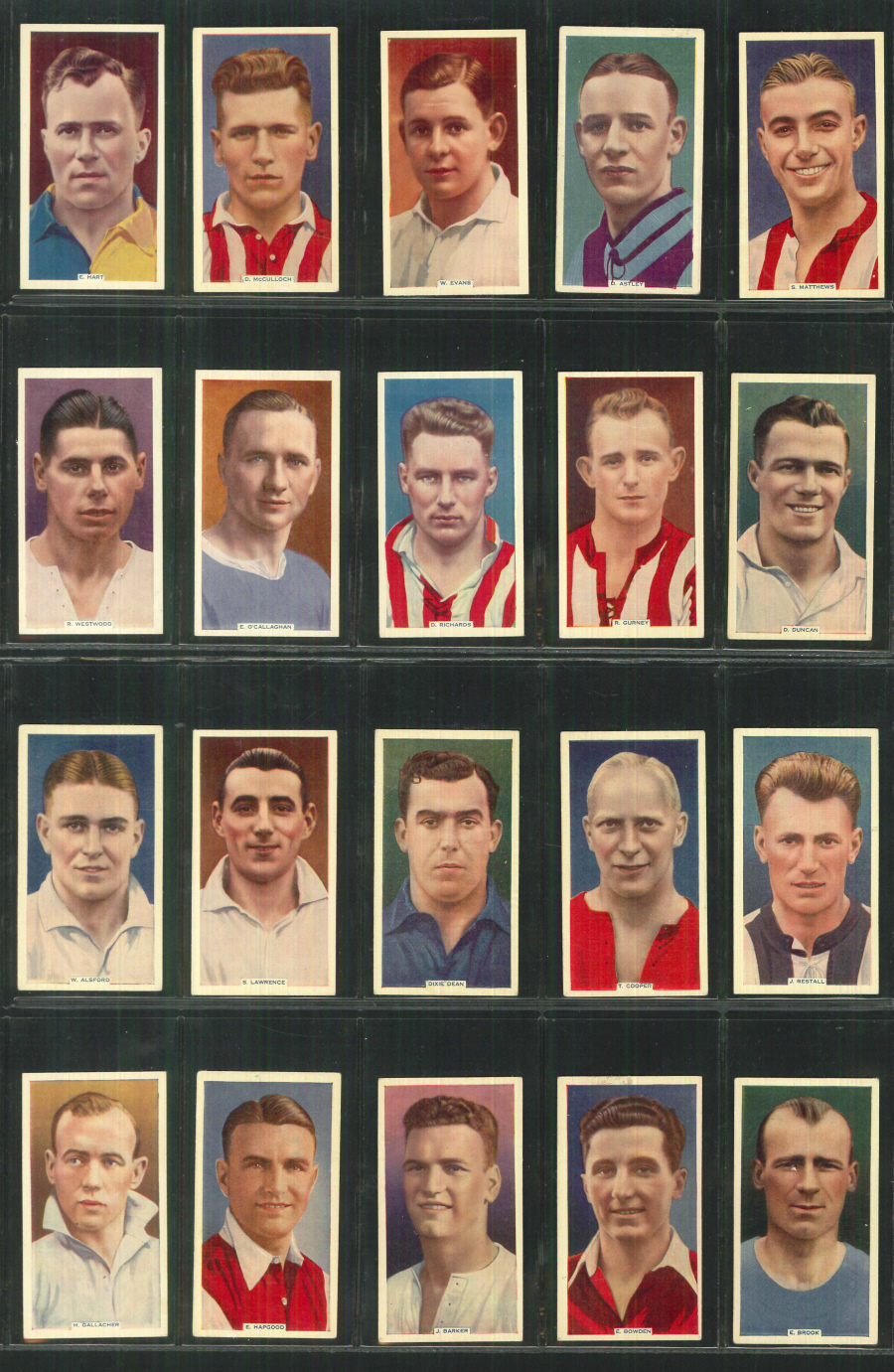 Phillips Set of 50 International Caps - Click Image to Close