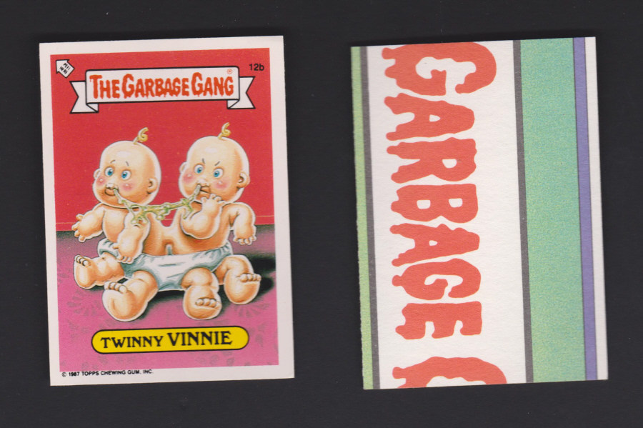 Topps U K Issue Garbage Gang 1991 Series 12b Vinnie