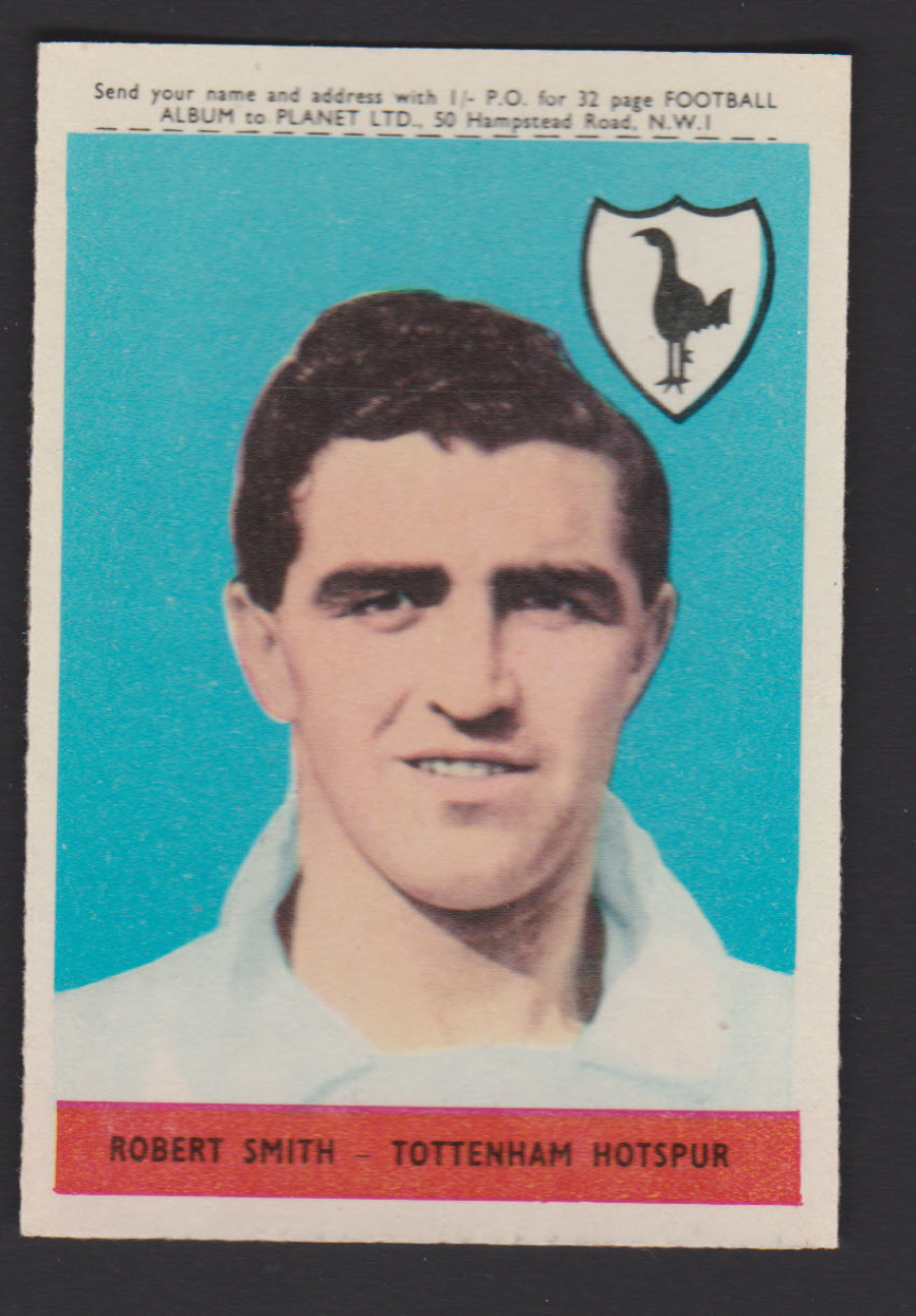 A & B C Footballers Planet No 30 Robert Smith Tottenham Hotspur - Click Image to Close