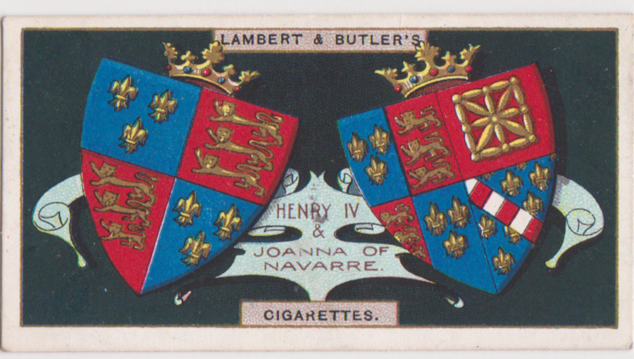 Lambert & Butler Arms of Kings & Queens of England No15 - Click Image to Close
