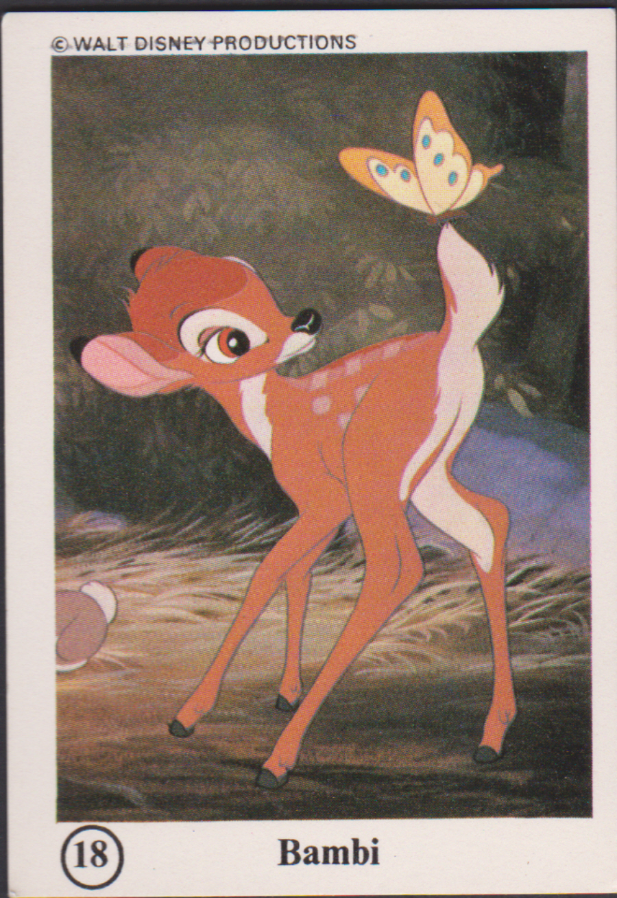 Typhoo Wonderful World of Disney No 18 Bambi