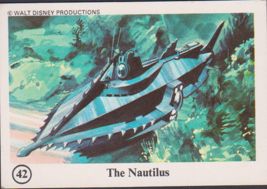 Typhoo Wonderful World of Disney No 42 The Nautilus