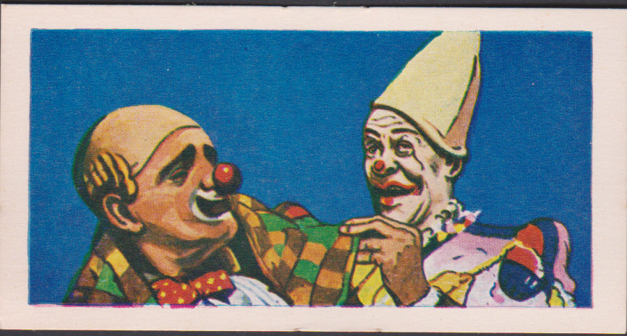 Bakers Bubblegum Circus Scenes No 9 Clowns Make-Up