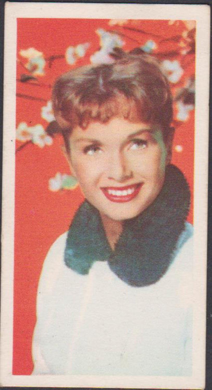 Barratt Famous Film Stars No 17 Debbie Reynolds - Click Image to Close