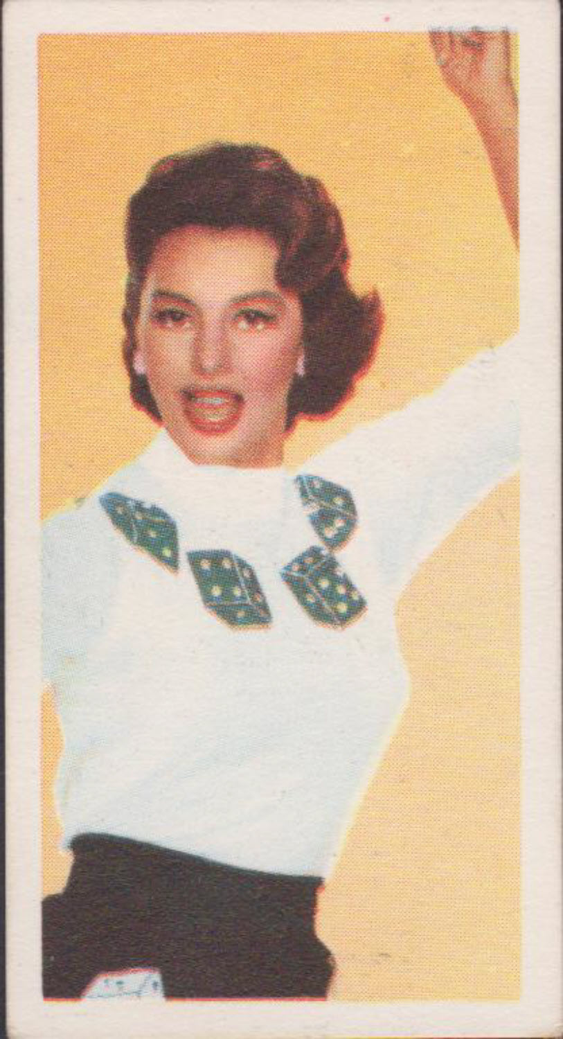 Barratt Famous Film Stars No 28 Cyd Charisse - Click Image to Close