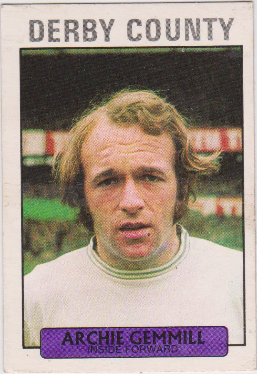 A & B C Footballers ( Did You Know ) No 55 Archie Gemmill Derby County - Click Image to Close
