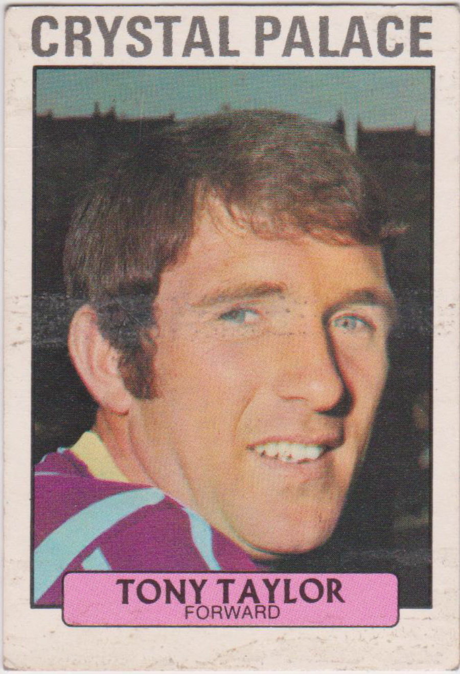 A & B C Footballers ( Did You Know ) No 195 Tony Taylor Crystal Palace