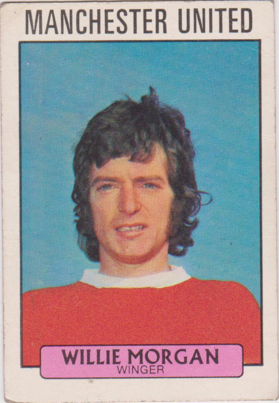 A & B C Footballers ( Did You Know ) No 198 Willie Morgan Manchester United - Click Image to Close