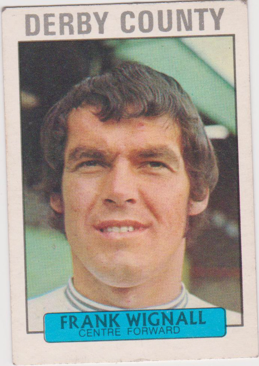 A & B C Footballers ( Did You Know ) No 203 Frank Wignalll Derby County - Click Image to Close