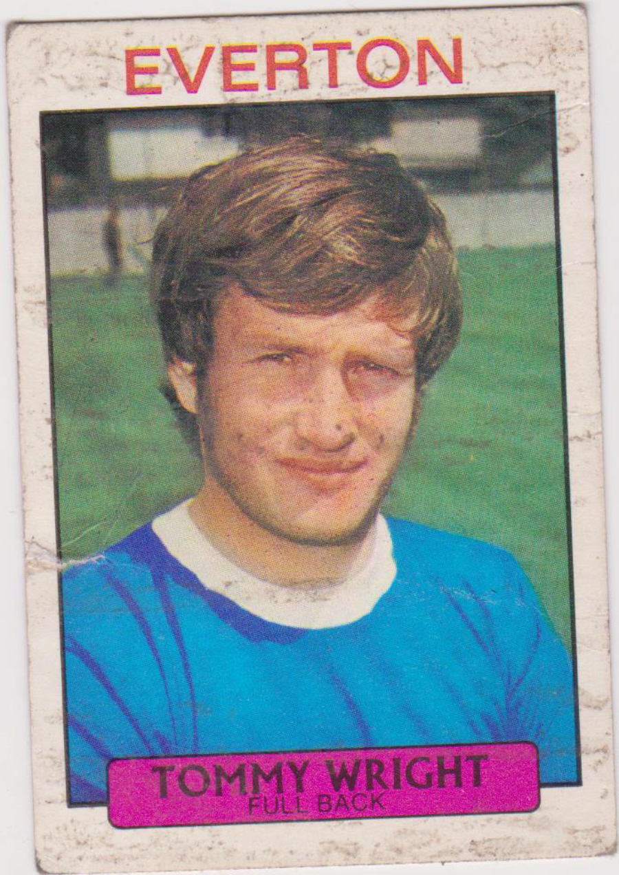 A & B C Footballers ( Did You Know ) No 202 Tommy Wright Everton